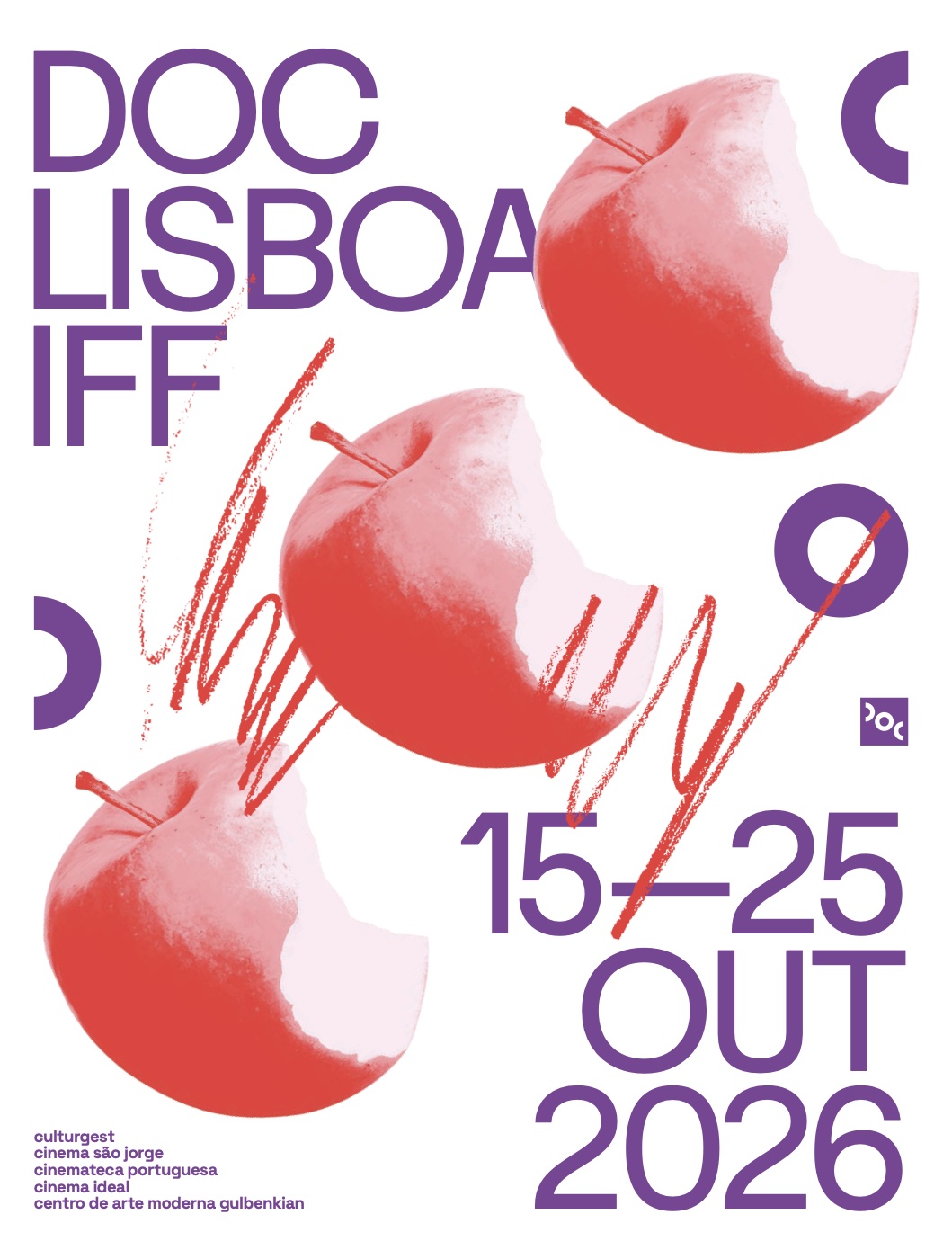 Cartaz do DocLisboa IFF, 15 a 25 de outubro de 2026